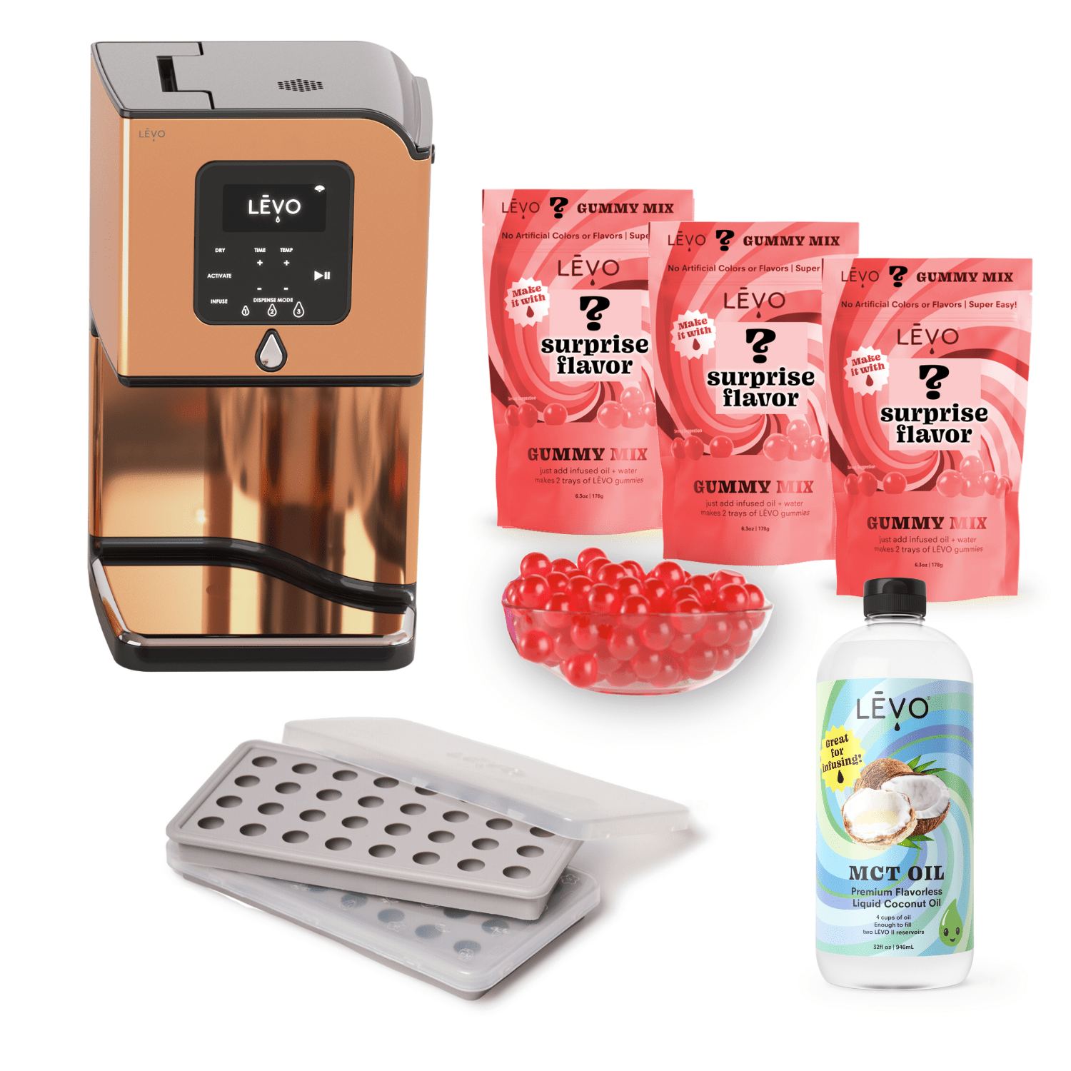 Gummy Edibles Making Kit with LĒVO Lux - Ultimate Infusion - LEVO