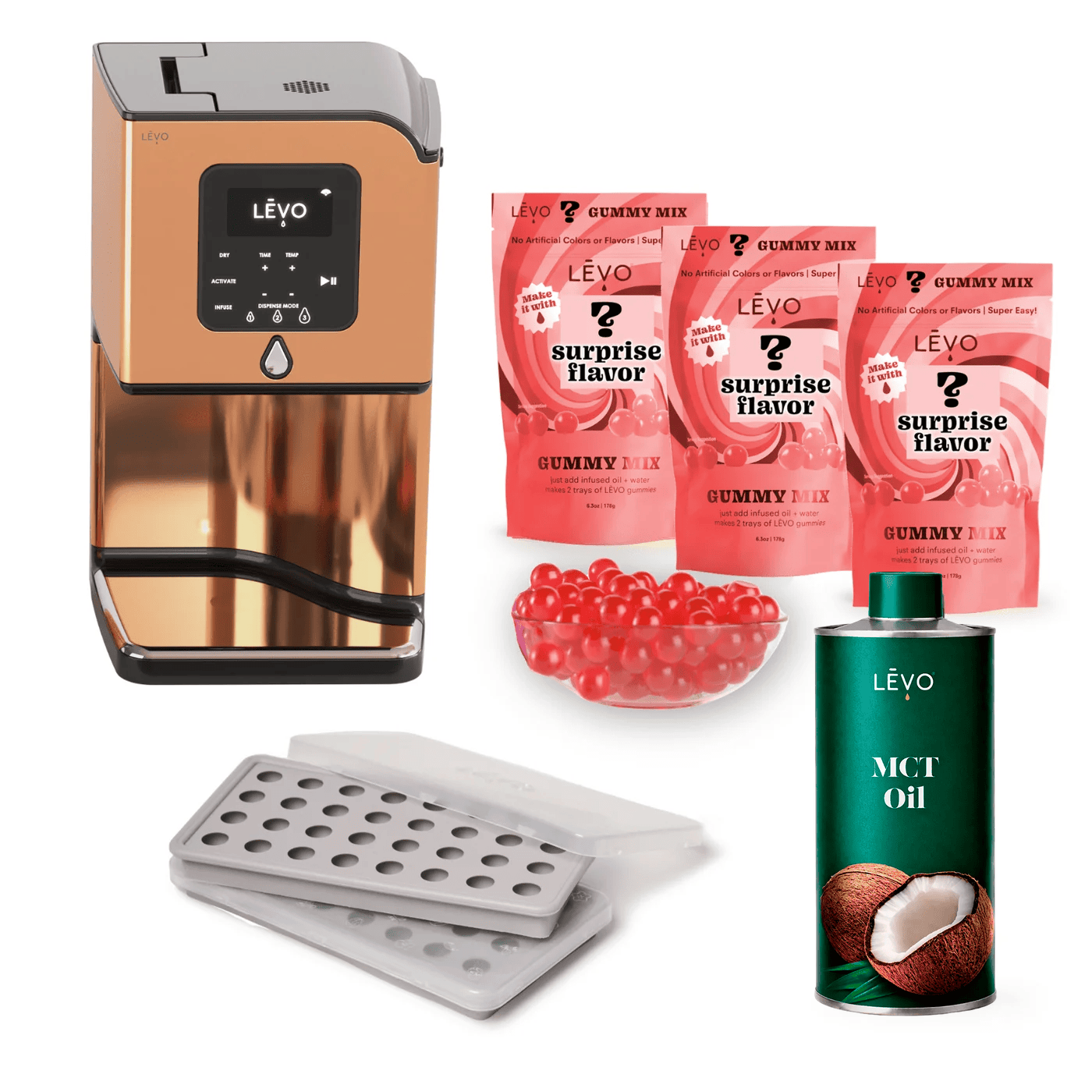 Gummy Edibles Making Kit with LĒVO Lux