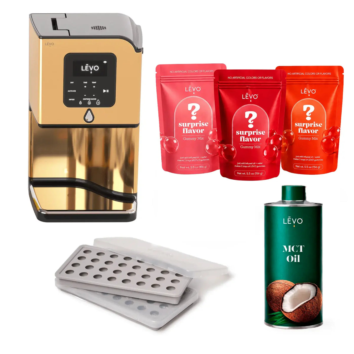 Gummy Edibles Making Kit with LĒVO Lux