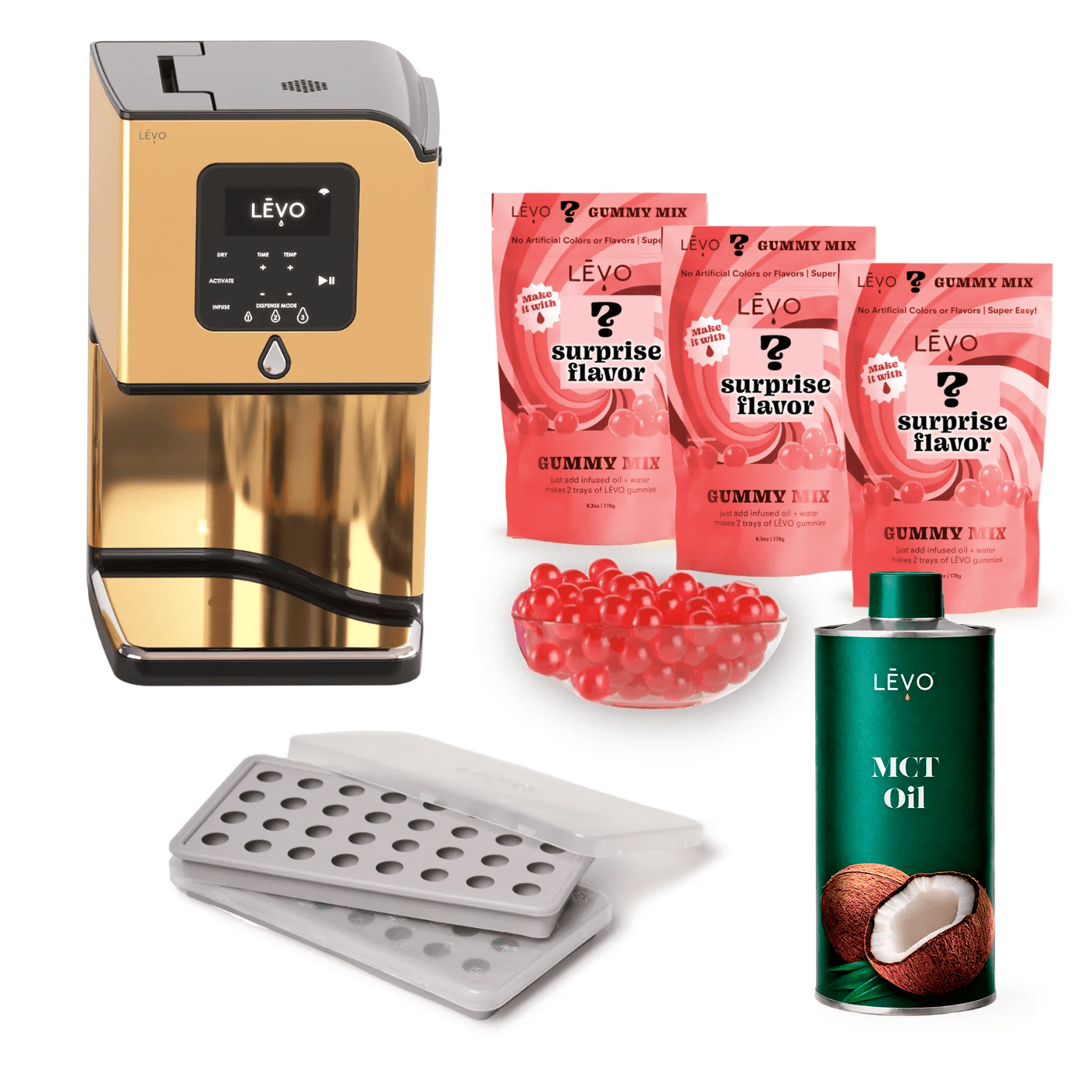 Gummy Edibles Making Kit with LĒVO Lux