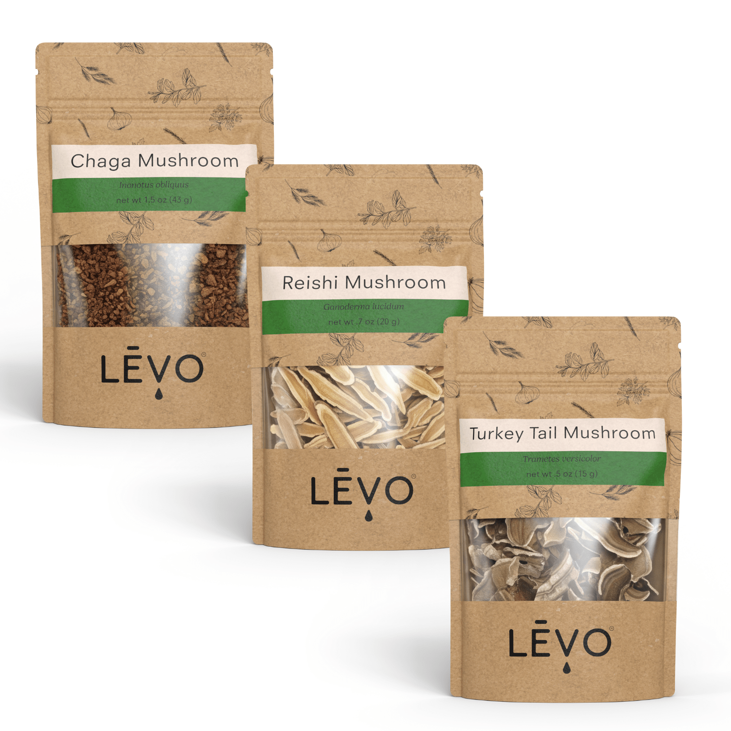 Specialty Mushrooms Trio