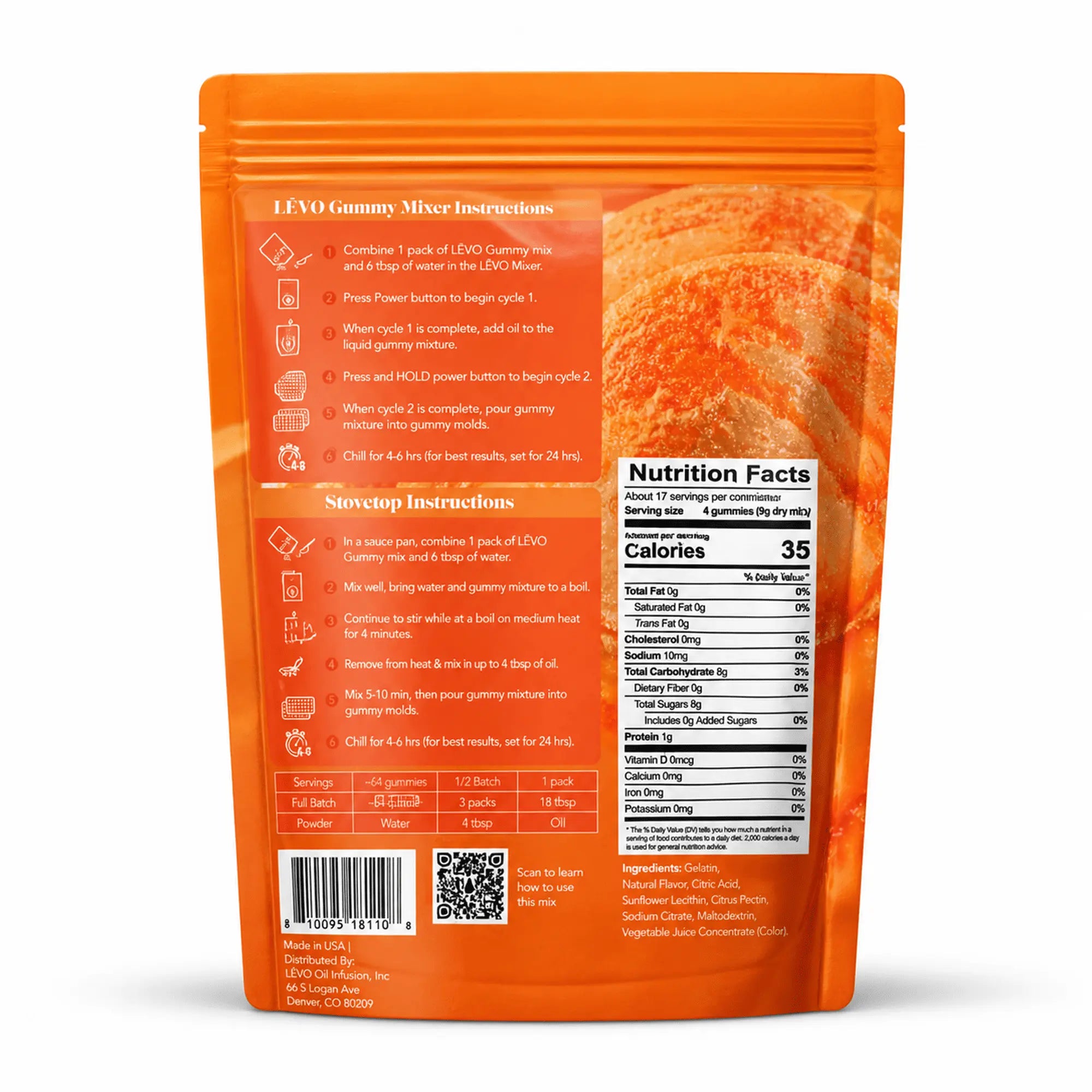 Gummy Mix - Orange Creamsicle