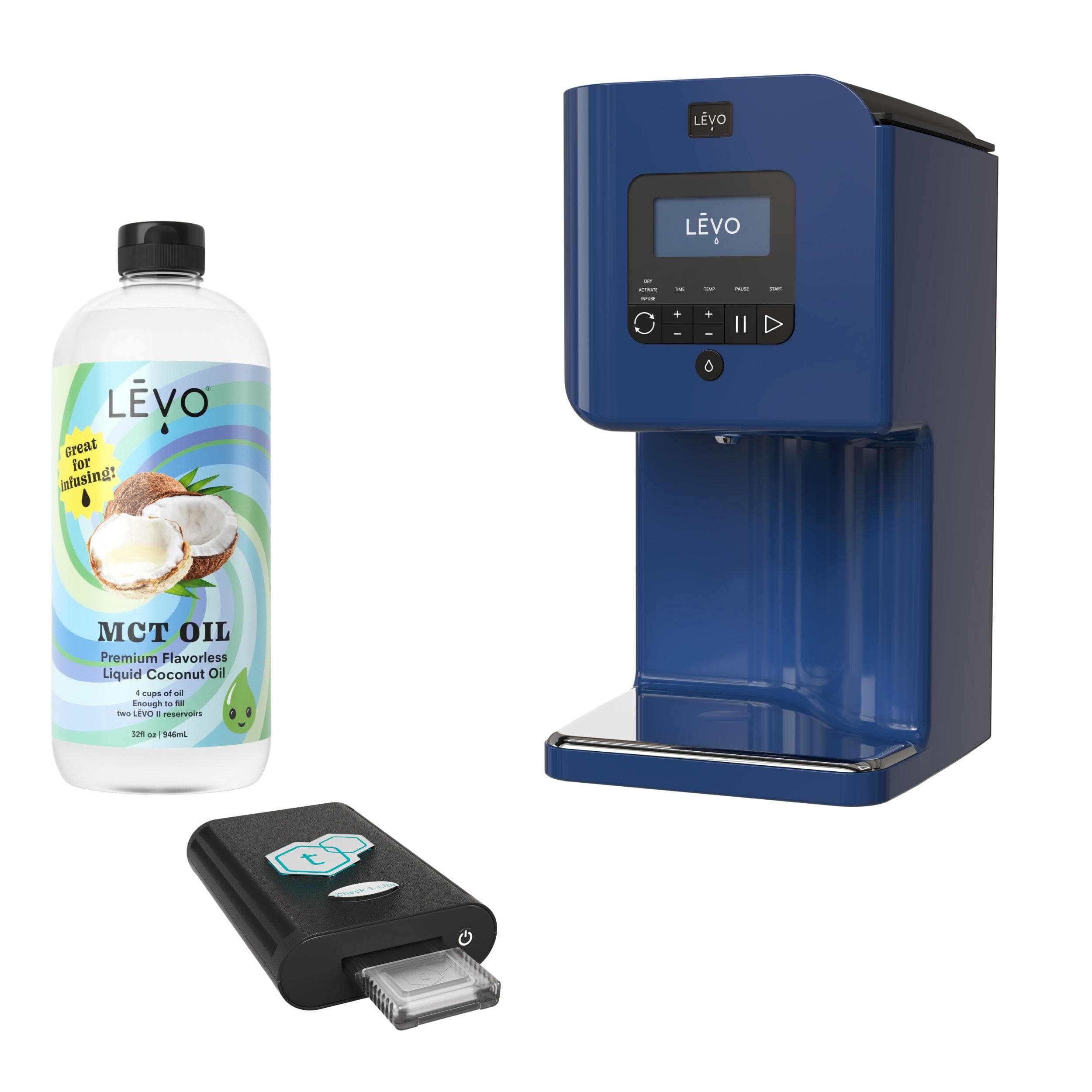 LĒVO II Infusion Machine + tCheck 3 Potency Tester Kit - LEVO Oil
