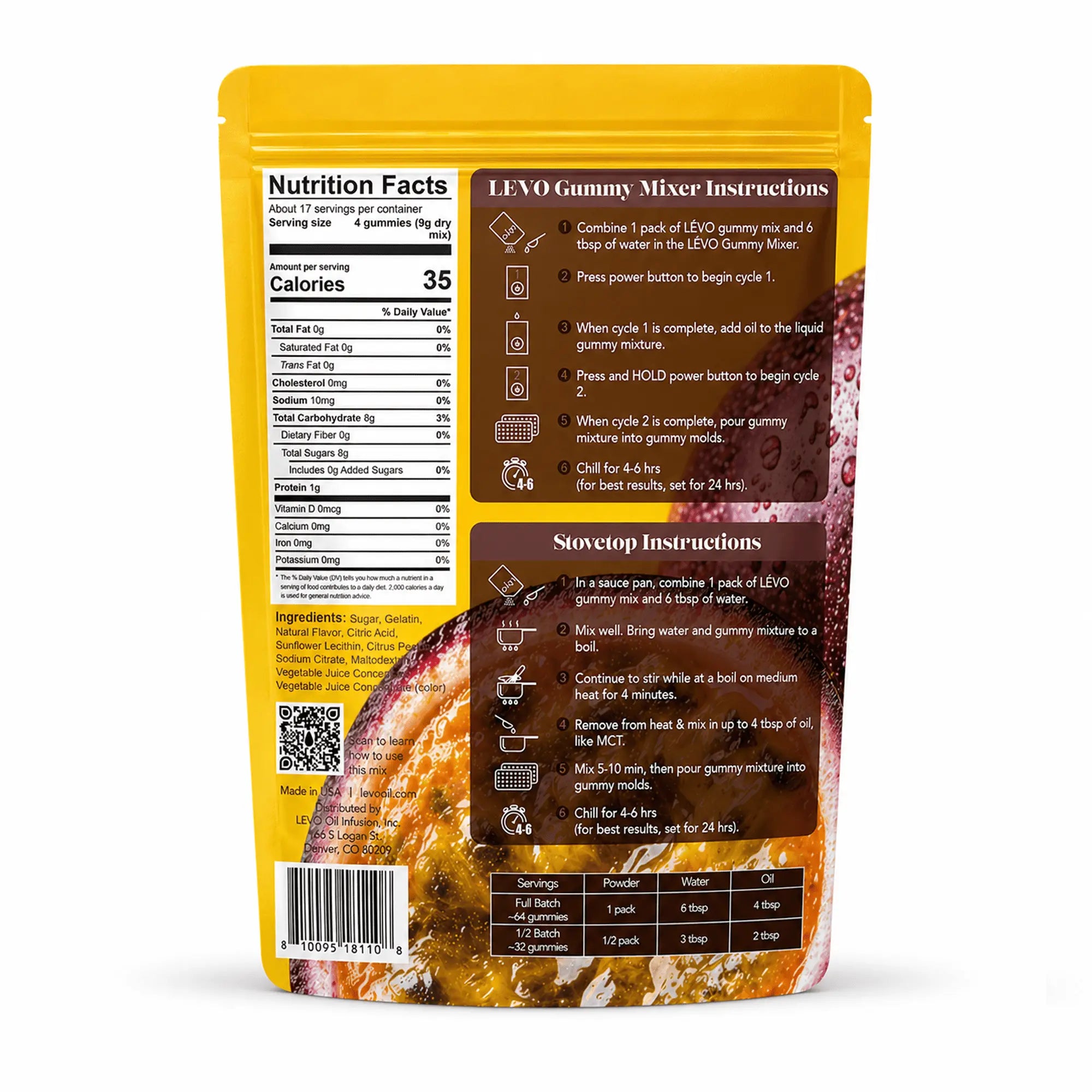 Gummy Mix - Passion Fruit