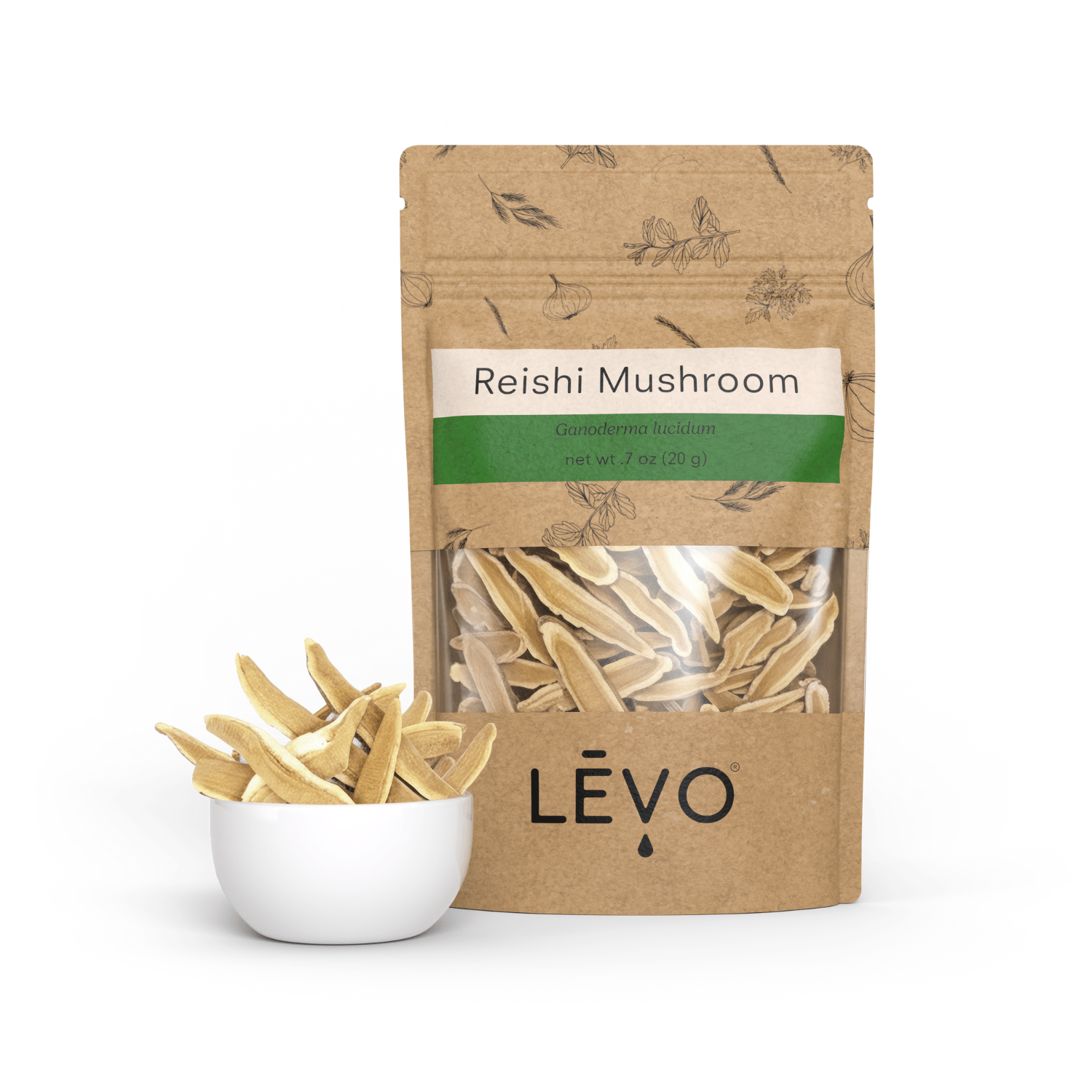 Organic Reishi Mushroom Slices (20 g)