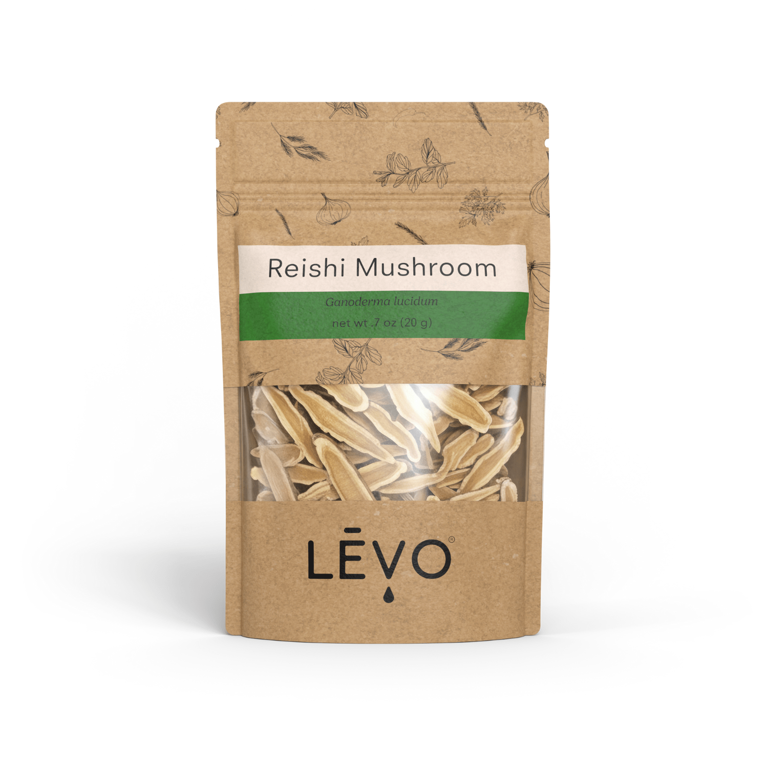 Organic Reishi Mushroom Slices (20 g)