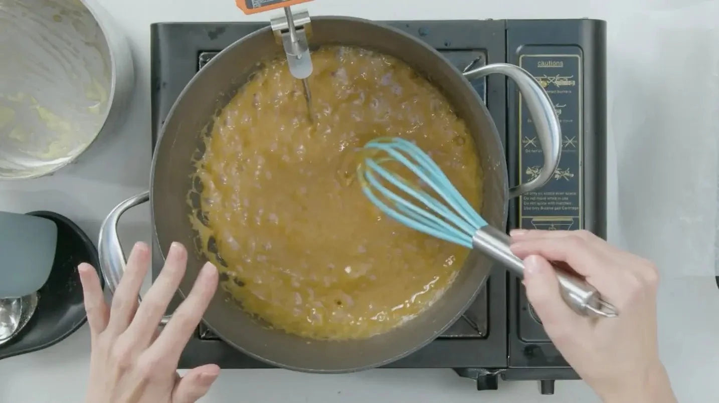 LEVO shows you how easy it is to make DIY caramel edibles using infused butter or ghee. 