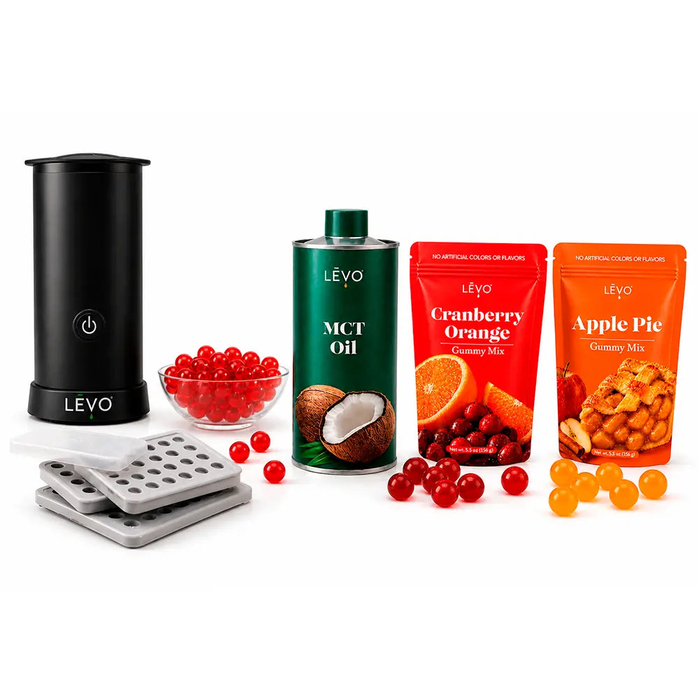 ★新品未使用2本セット★EUANGLION DIINOクリーミーミスト140ml Seasonal Gummy Edibles Making Kit with Gummy Mixer - LEVO Oil
