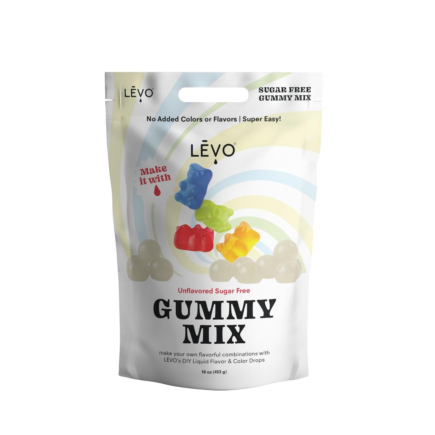 Gummy Mix - Unflavored, 16 oz (Sugar Free)