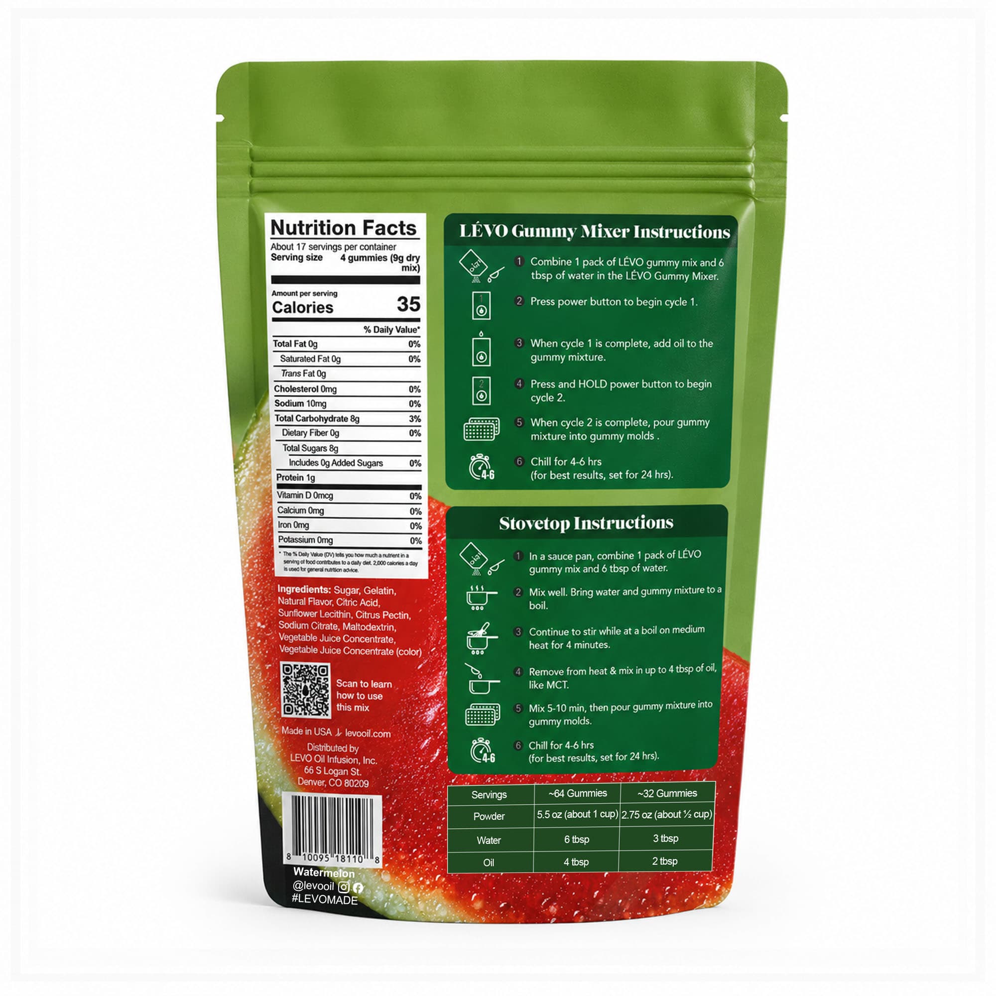 Gummy Mix Reds Variety Pack - LEVO Oil Infusion, Inc.