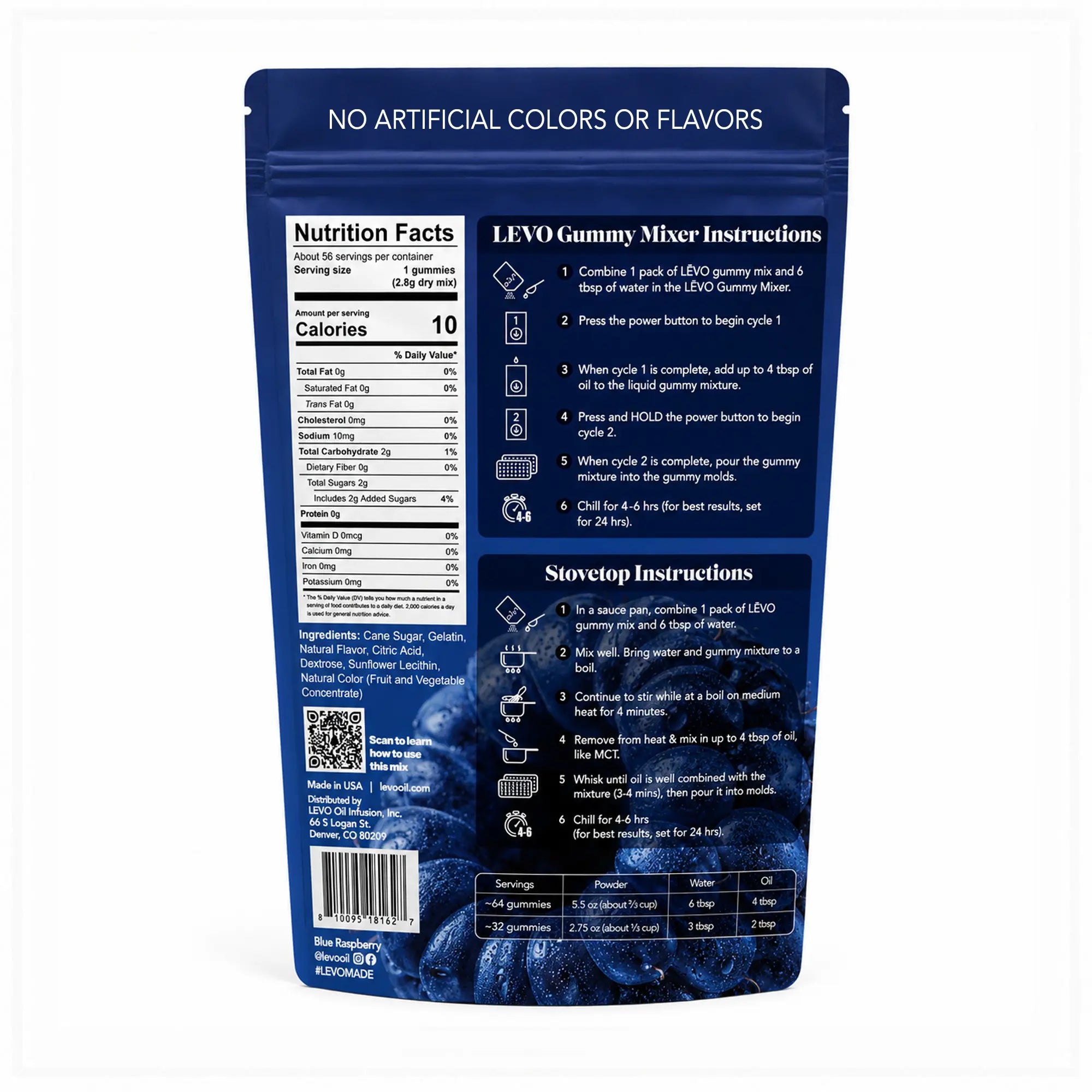 Gummy Mix - Limited Edition Blue Raspberry (5.5 oz)
