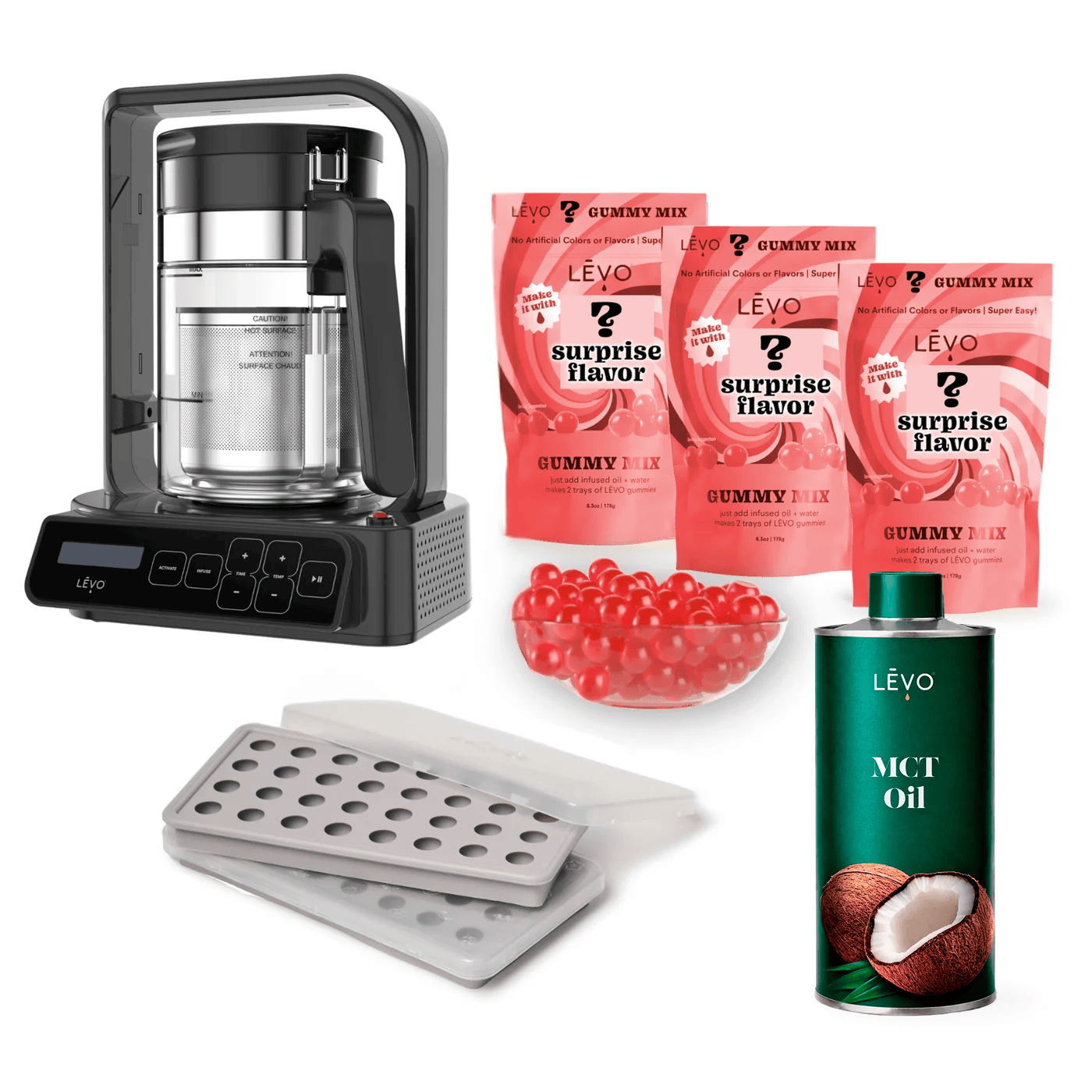 Gummy Edibles Making Kit with LĒVO C