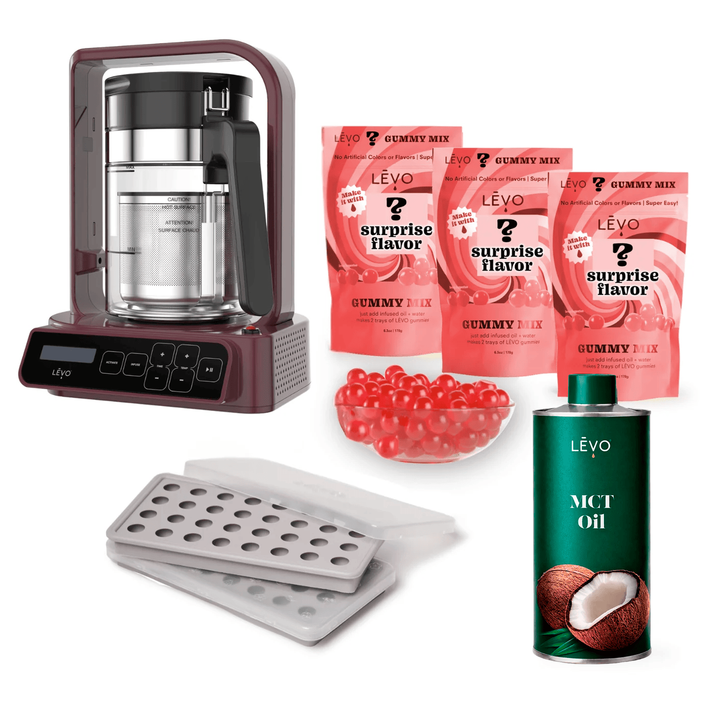 Gummy Edibles Making Kit with LĒVO C
