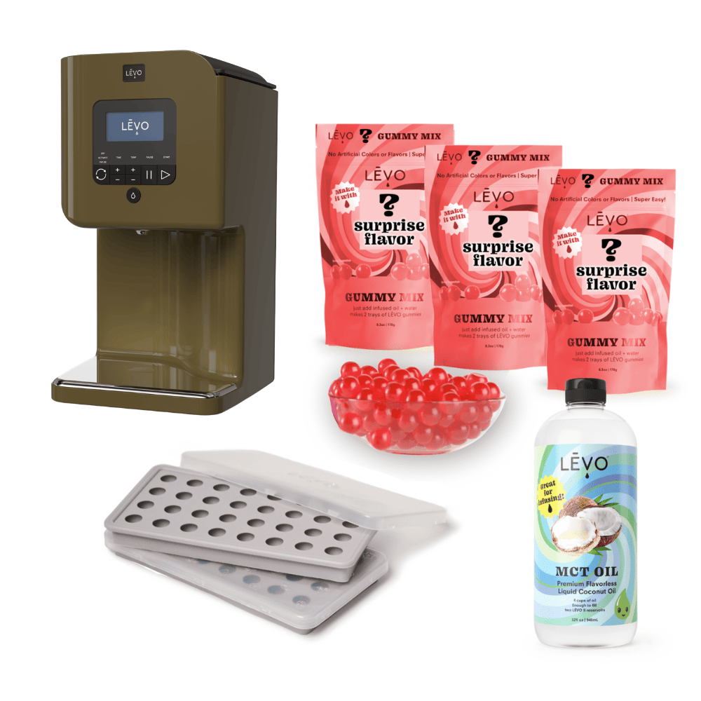 Gummy Edibles Making Kit with LĒVO II+