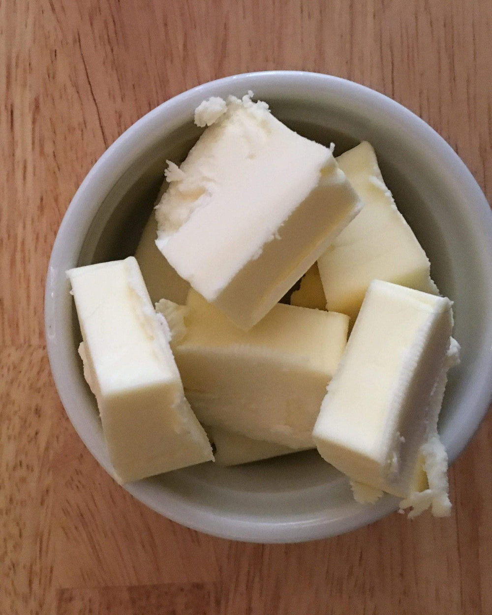 A bowl of butter ready to infuse