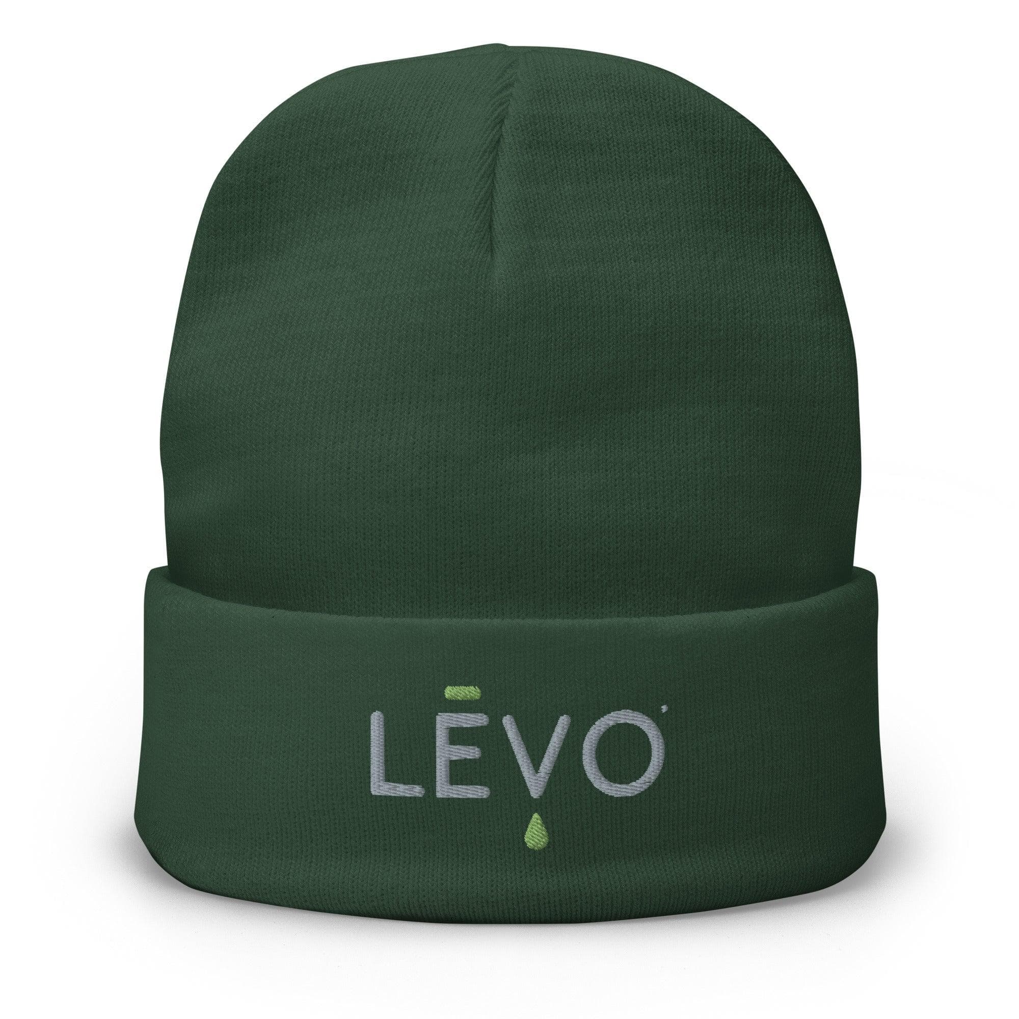 LĒVO Beanie with Embroidered Logo