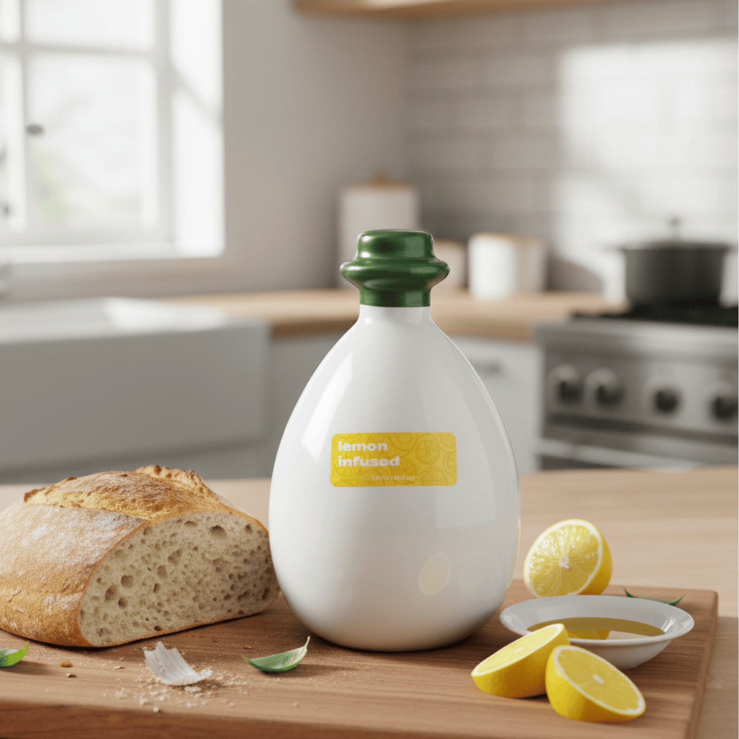 Lemon Infused Extra Virgin Olive Oil