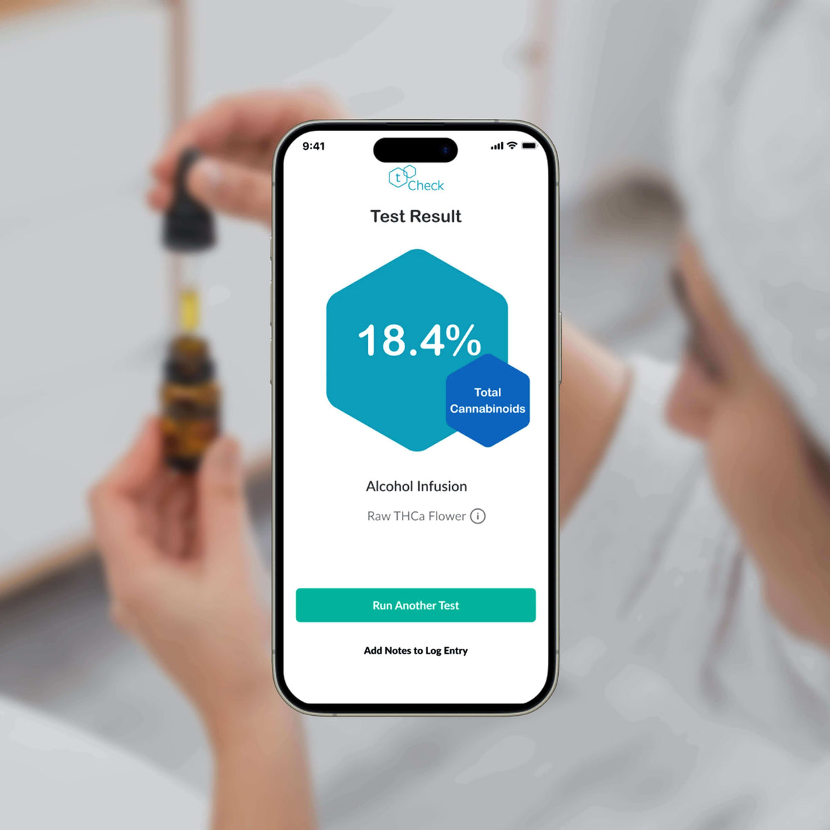 tCheck 3 THC Tester App