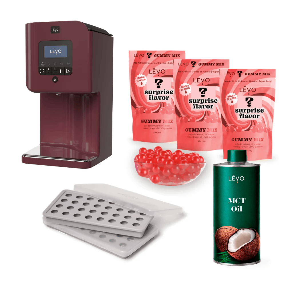 Gummy Edibles Making Kit with LĒVO II+