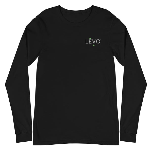 LĒVO Logo Long Sleeve Tee: Comfy & Stylish Long Sleeve Shirt