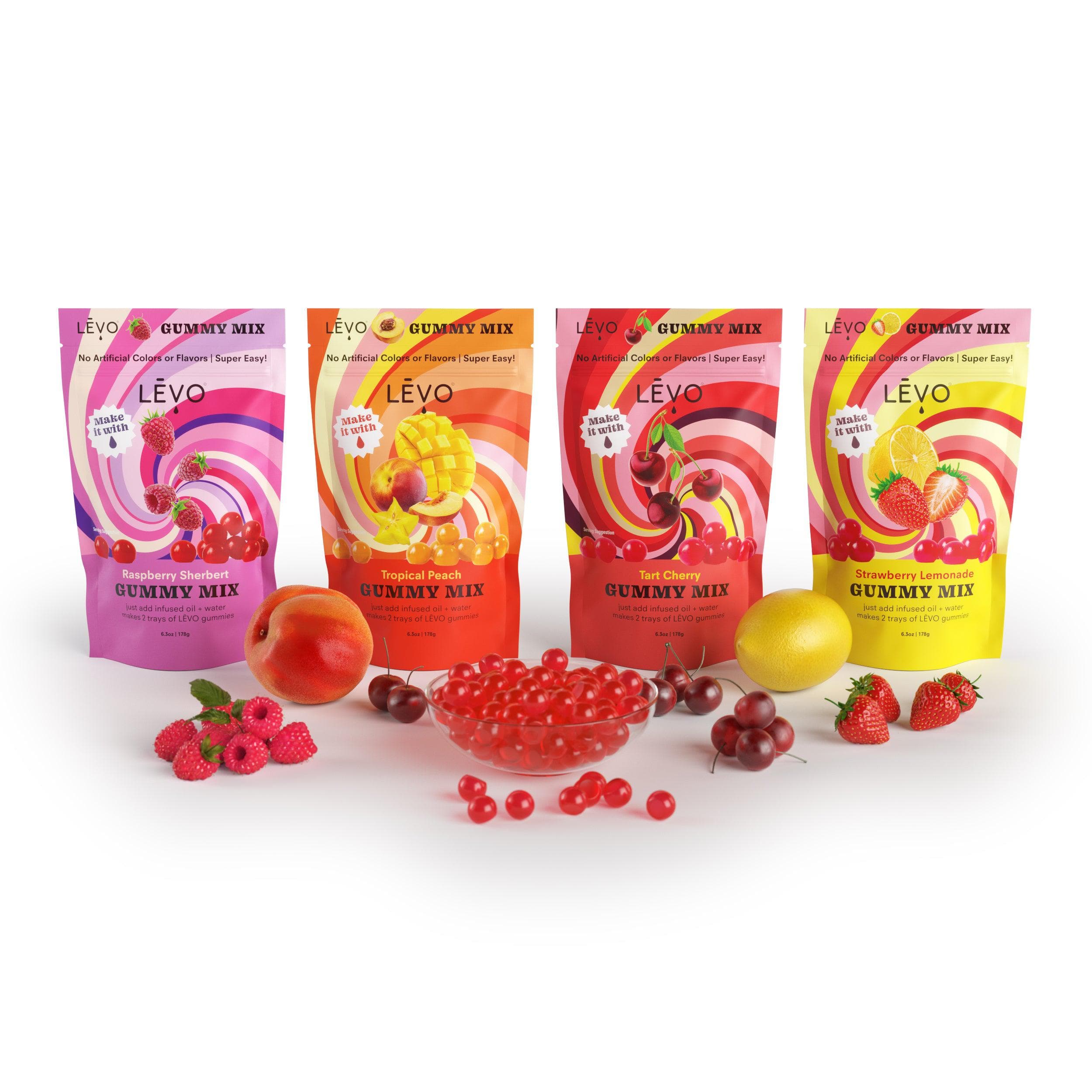 Buy more, save more! Subscribe to LEVO gummy mix four pack for monthly shipments and save 10%.