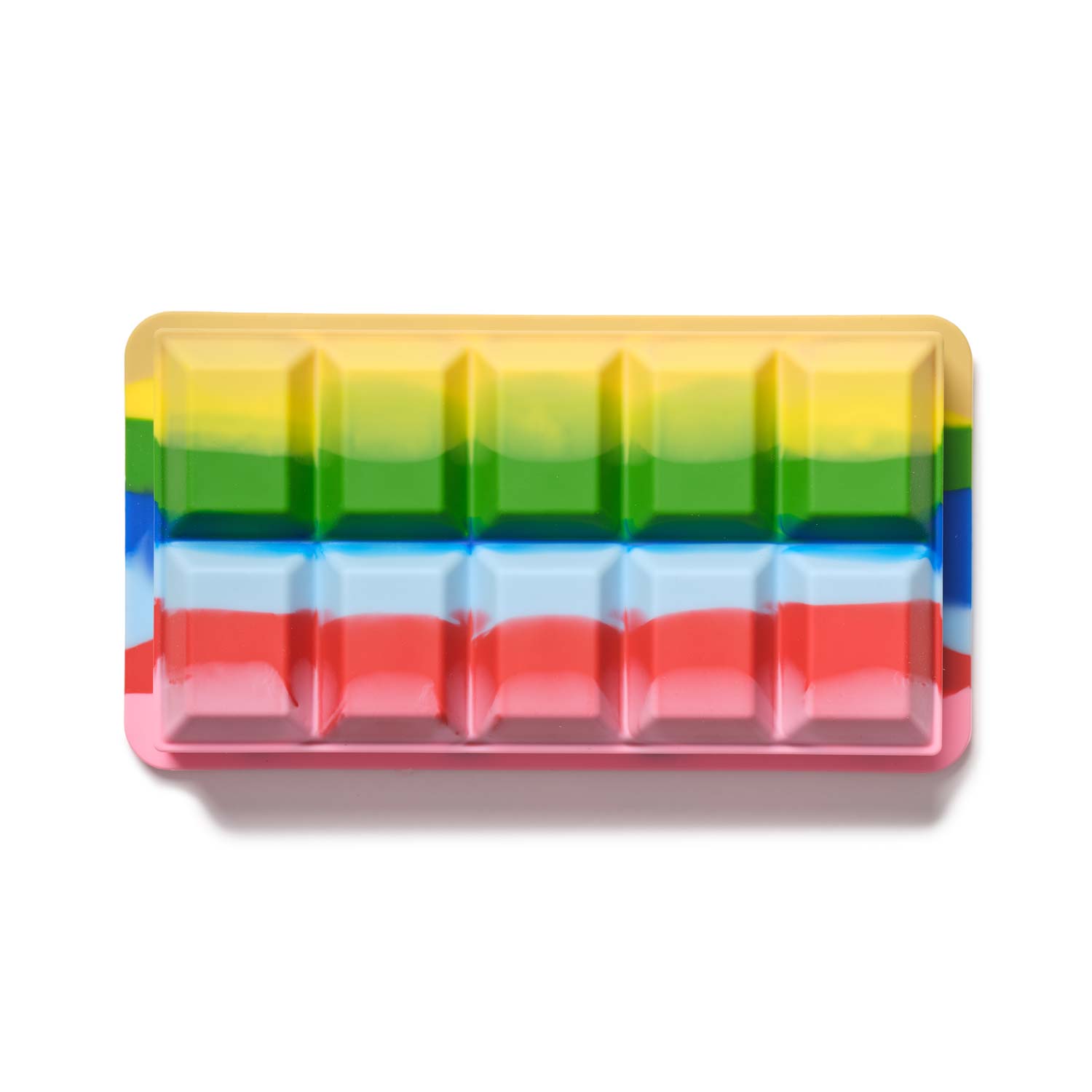 LEVO oil herb block tray rainbow colored bottom part