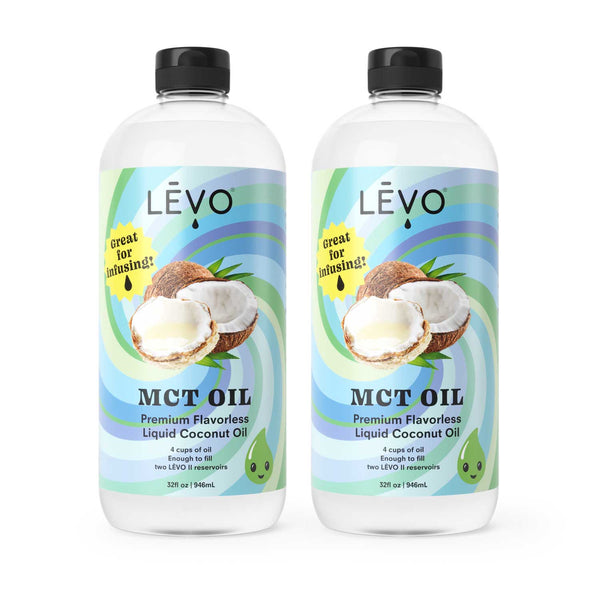 Premium MCT Liquid Coconut Oil 32oz (2 pack)