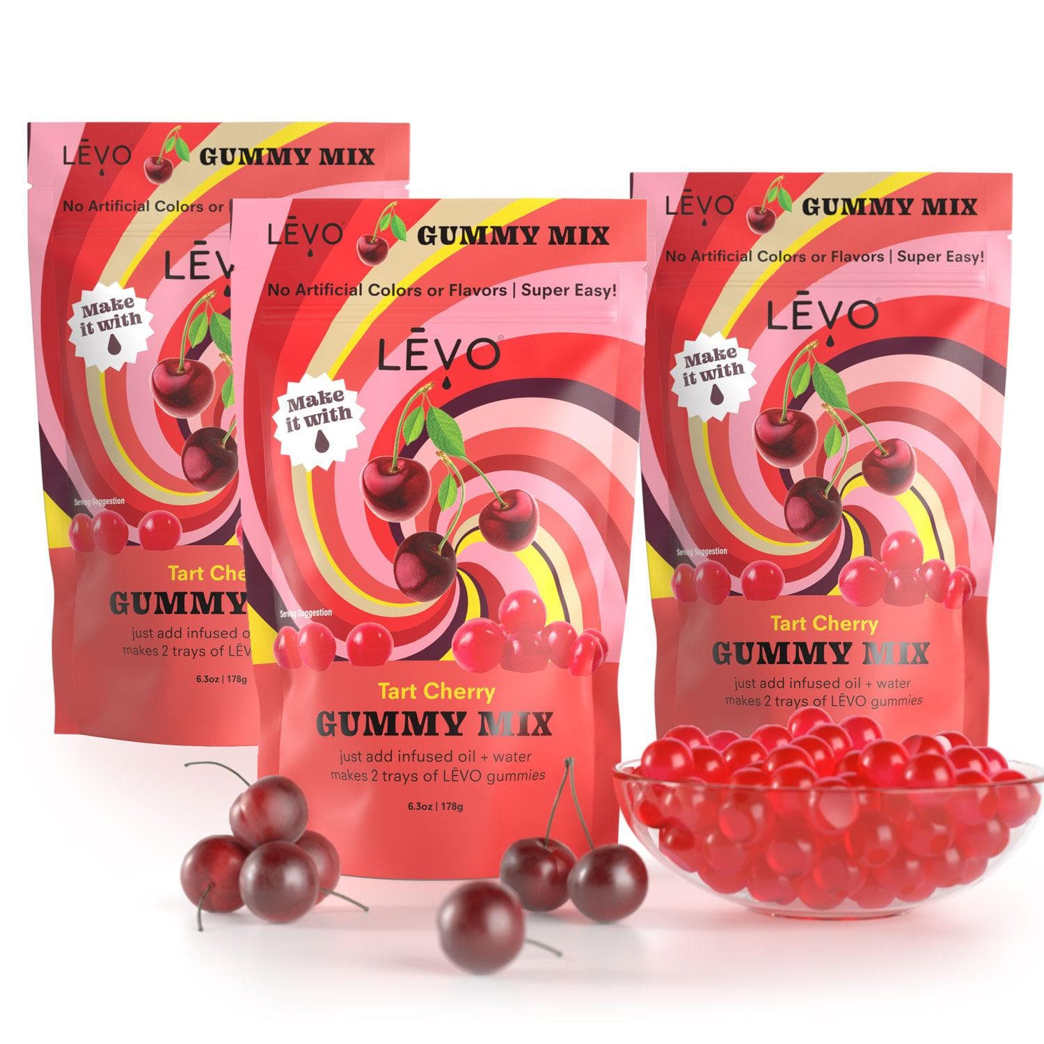 Gummy Trio | 3 Mixes | Three Pack, Tart Cherry
