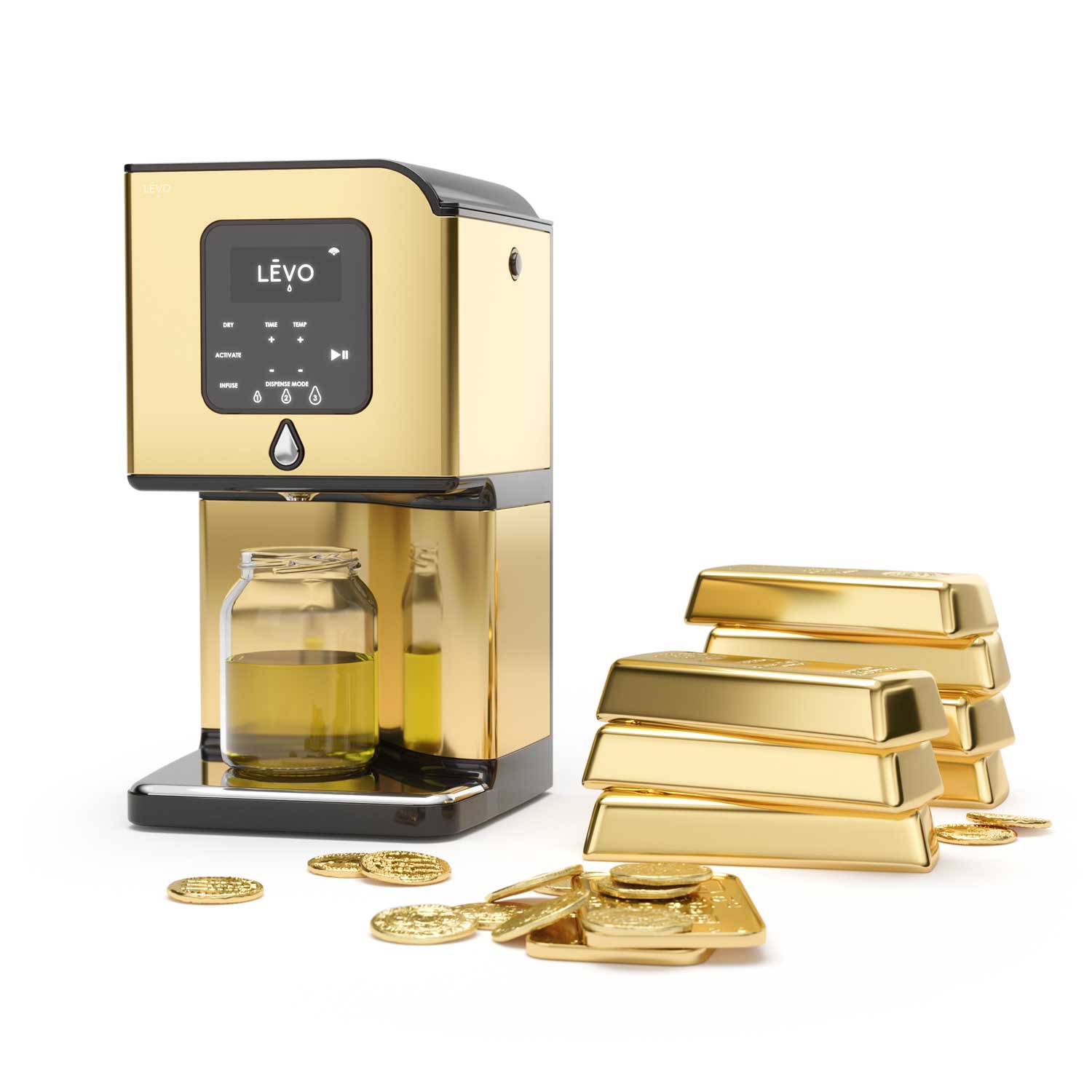 LEVO 14k gold plated infusion machine