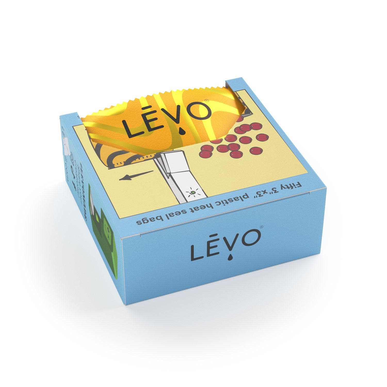 LEVO heat seal bags make it easy to share your infused creations.