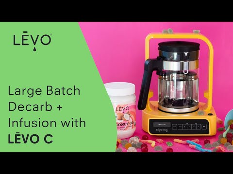 Easy Infused Gummies with LEVO Gummy Mixes  LEVO C Large Batch Herbal  Infuser & Decarb Machine 